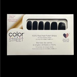 Color street nail strips - midnight in Manhattan